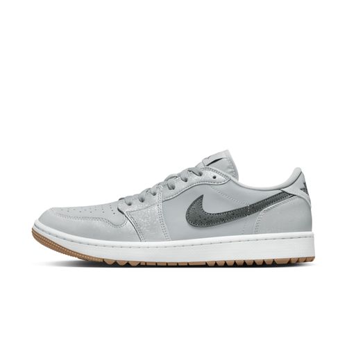 Chaussure De Golf Air Jordan 1 Low G Wolf Grey/blanc/gum Medium Brown/iron Grey Dd9315s006