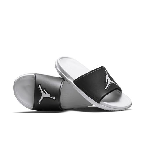 Claquette Jordan Jumpman Pour Noir/blanc/blanc Fq1598s010