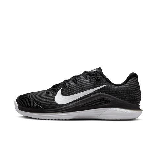 Chaussure De Tennis Pour Terre Battue Nike Vapor 12 Pour Femme Noir/dark Smoke Grey/blanc Hq6027001