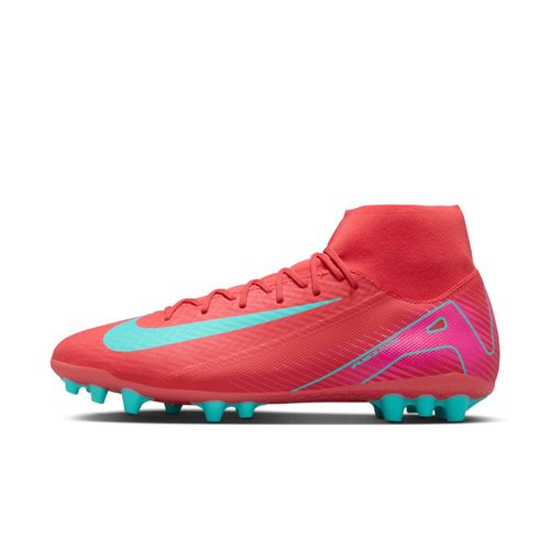 Chaussure De Foot Montante À Crampons Ag Nike Mercurial Superfly 10 Academy Ember Glow/aurora Green Fq8329800
