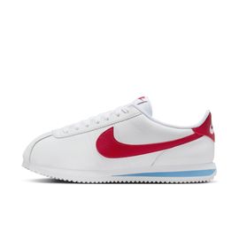Chaussure Nike Cortez Leather Pour Femme Blanc/varsity Blue/varsity Red Dn1791108