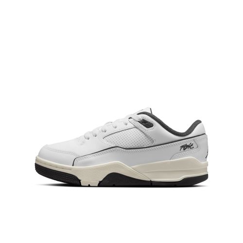 Chaussures Jordan Flight Court Pour Ado Blanc/sail/noir Hf3333s100