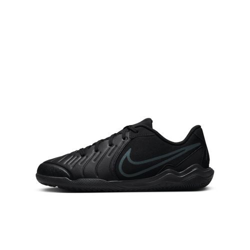 Chaussure De Foot En Salle Basse Nike Jr. Tiempo Legend 10 Academy Pour Enfant/ado Noir/deep Jungle/noir Dv4350002