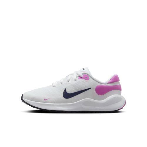Chaussure De Running Sur Route Nike Revolution 7 Pour Ado Blanc/playful Pink/midnight Navy Fb7689103