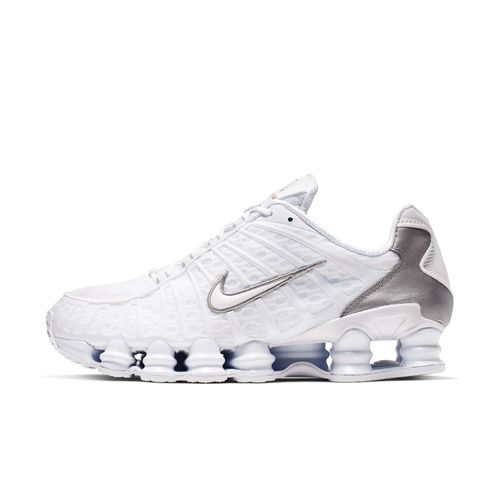 Chaussure Nike Shox Tl Pour Homme Blanc/metallic Silver/max Orange/blanc Av3595100