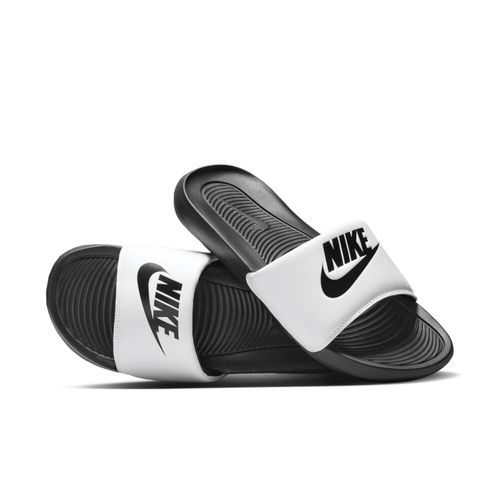 Claquette Nike Victori One Pour Homme Noir/blanc/noir Cn9675005