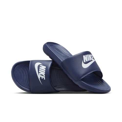 Claquette Nike Victori One Pour Homme Midnight Navy/midnight Navy/blanc Cn9675401