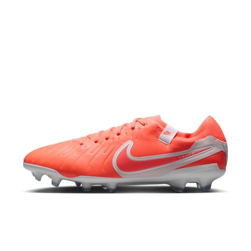 Chaussure De Foot Basse À Crampons Pour Terrain Sec Nike Tiempo Legend 10 Pro Hot Lava/blanc Dv4333800