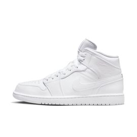 Baskets Air Jordan 1 Mid Blanc