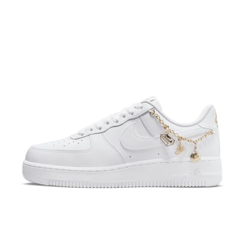Chaussures Nike Air Force 1 '07 Lx Pour Femme Blanc/metallic Gold/flat Gold/blanc Dd1525100