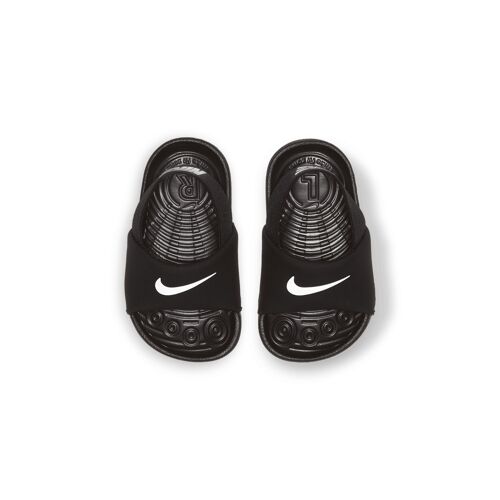 Claquette Nike Kawa Pour Bébé/petit Enfant Noir/blanc/blanc/blanc Bv1094001