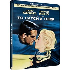 La Main Au Collet - 4k Ultra Hd + Blu-Ray - Édition 70e Anniversaire - Boîtier Steelbook