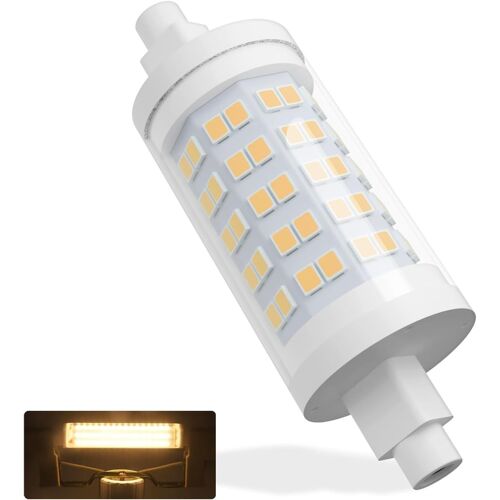 Kal-R7s Led 78mm, Bianco Caldo 3000k 10w Non Dimmerabile Lampadine Led R7s 1000lm Ac 190-260v, Equivalent 100w J78 R7s Lampadine Alogene