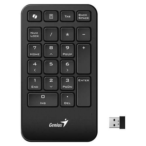 Genius NumPad 1000 - Pavé numérique - sans fil - 2.4 GHz - noir