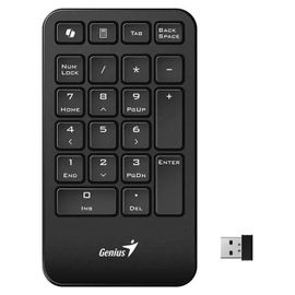Genius NumPad 1000 - Pavé numérique - sans fil - 2.4 GHz - noir