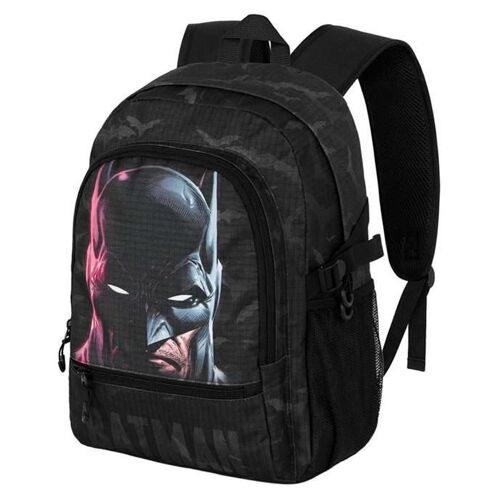 Batman FAN Fight 2.2 - Sac à dos - Ripstop - noir - Visage de Batman