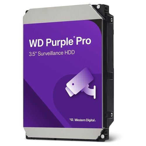 WD Purple Pro WD102PURP - Disque dur - 10 To - interne - 3.5" - SATA 6Gb/s - 7200 tours/min - mémoire tampon : 512 Mo
