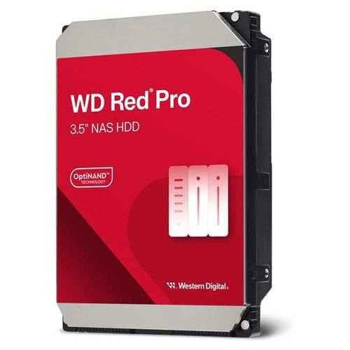 WD Red Pro WD202KFGX - Disque dur - Enterprise - 20 To - interne - 3.5" - SATA 6Gb/s - 7200 tours/min - mémoire tampon : 512 Mo