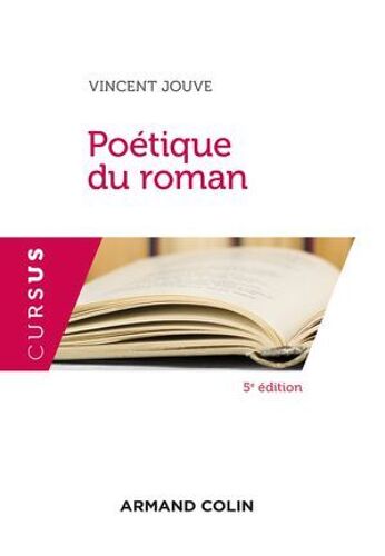 Poétique Du Roman - 5e Éd.