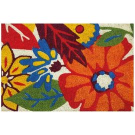 Tapis Coco Blanchi Flowers 40x60 Cm