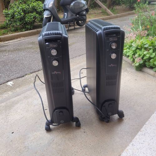 Lot de 2 chauffages électriques DeLonghi