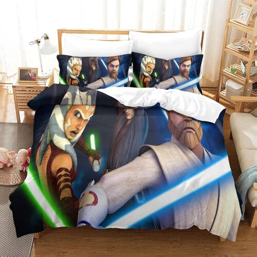Star Wars Ensemble De Literie Ensemble De Trois Pi¿¿Ces Housse De Couette En Microfibre Hypoallerg¿¿Nique Housse De Couette Convient Aux Adultes Et Aux Enfants King£¿Xcm£©