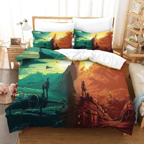 Star Wars Parure De Lit Pi¿¿Ces Housse De Couette De Housse De Microfibre Convient Aux Enfants Adolescents Adultes King£¿Xcm£©