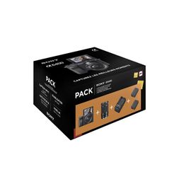 Pack Fnac Appareil photo Hybride Sony A6400 Noir + Objectif E PZ 16-50 mm f/3.5-5.6 OSS + Objectif E 55-210 mm f/4.5-6.3 OSS + chargeur externe + 2ème batterie