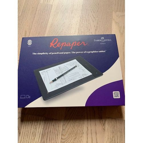 iskn Repaper Edition Faber-Castell - Tablette Graphique Papier-Crayon avec 8192 Niveaux de Pression, Firmware interne