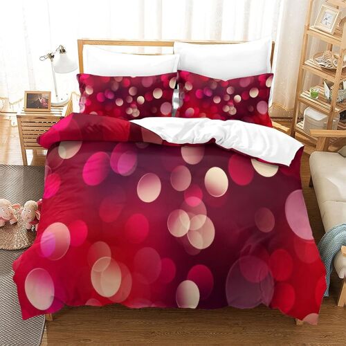 Parure De Lit Pour Avec D Colored Spots Motif Impression Housse De Couette Doux Et Durable Avec Fermeture ¿¿Clair Parure De Lit Pour Adultes Et Enfantsking£¿Xcm£©