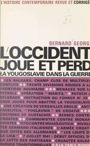 L'occident Joue Et Perd