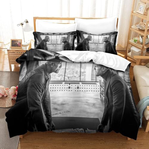 Parure De Lit Fast & Furious Housse De Couette X Parure De Lit X Avec ¿¿Clair Et Taies Doux R¿¿Sistant ¿¿ La Ride Et Durable Hypoallerg¿¿Nique Pour Adultes Et Enfants