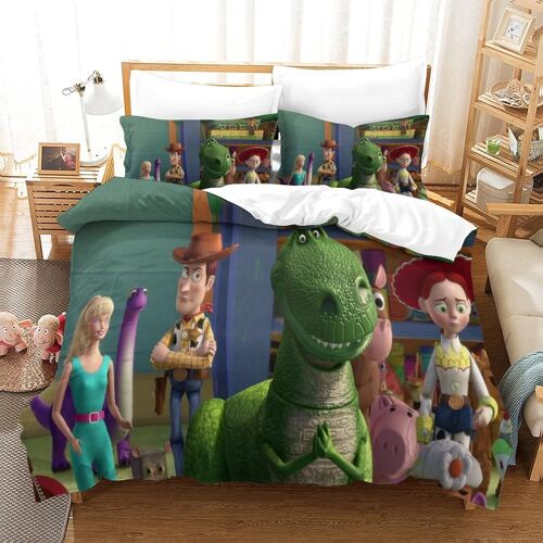 Housse De Couette X Cm D Toy Story Motif Parure De Lit X Cm Avec Fermeture ¿¿Clair Doux Hypoallerg¿¿Nique Microfibre Housses De Couettes Avec Taies Pour Adultes Et Enfants
