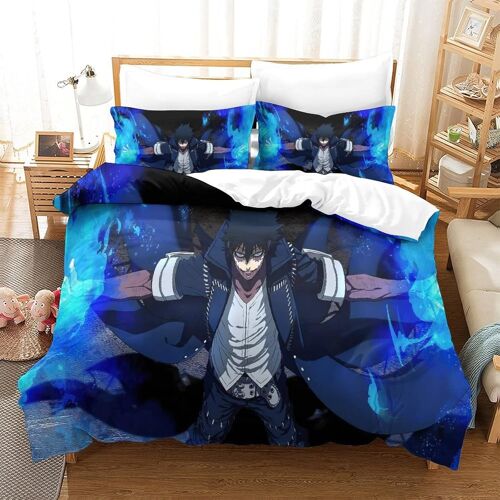 Parure De Lit My Hero Academia Motif Housse De Couette Place Parure De Lit Personne Avec Fermeture ¿¿Clair Doux Hypoallerg¿¿Nique Microfibre Housses De Couettes Avec Taies Pour Adu