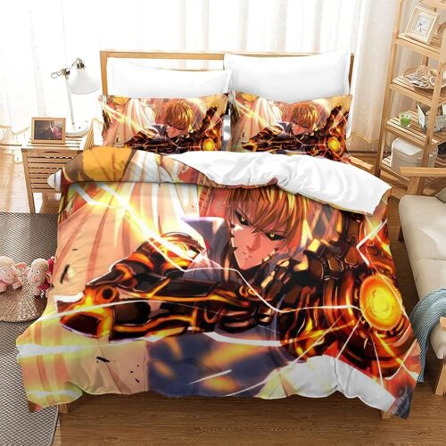 Parure De Lit My Hero Academia Housse De Couette Place Parure De Lit Personne Avec ¿¿Clair Et Taies Doux R¿¿Sistant ¿¿ La Ride Et Durable Hypoallerg¿¿Nique Pour Adultes Et Enfants