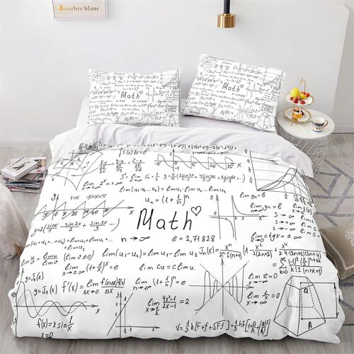 Formule Housse De Couette Personne X Cm Avec Deux Taies D'oreiller X Cm Polyester-Coton Housse De Couette Doux Confortable Parure Lit