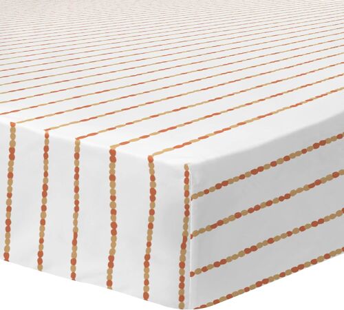 Drap Housse X Cm D¿¿Co V¿¿G¿¿Tale | % Coton | Oeko-Tex | Caramel