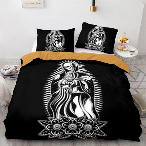 Crane Skull House De Couette Doux Confortable Microfibre Parure Lit Personnes X Cm House De Couette / + X Taies D'oreiller Xcm