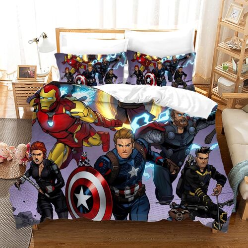 Housse De Couette Film X Cm Parure De Lit + X Taies D'oreiller Xcm Microfibre Housse De Couette X Adulte Doux Confortable