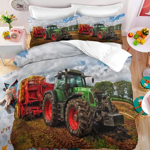 Microfibre Parure De Lit X Doux Confortable X Cm Parure De Lit Pas Cher Tracteur Housses De Couette + X Taies D'oreiller Xcm