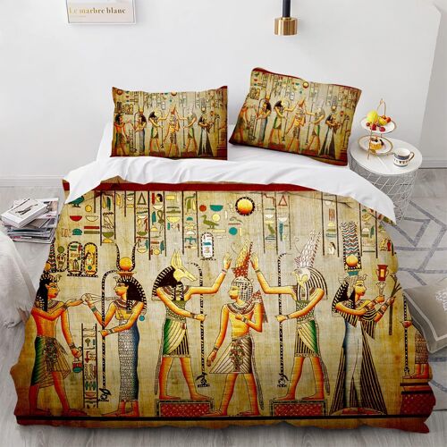 X Cm Microfibre Housse De Couette Personne Doux Confortable Parure Lit Egypte Parure Lit X + X Taies D'oreiller Xcm