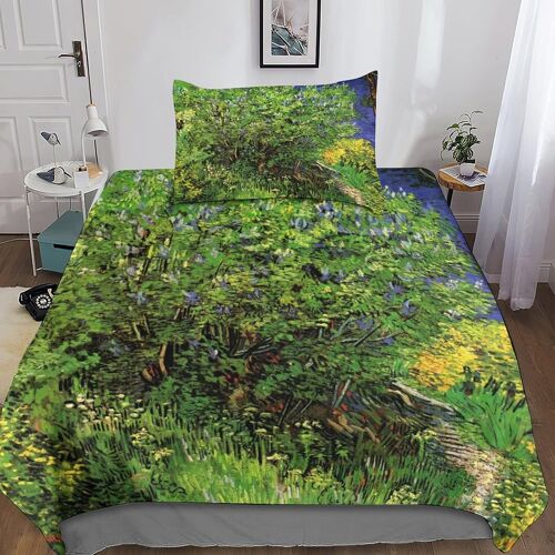 Van Gogh Housse De Couette, D Art Parure De Lit Housses De Couettes Microfibre Avec Fermeture ¿¿Clair Et Taies D'oreiller Parure De Couette Respirante