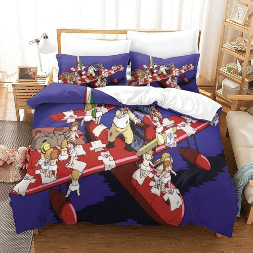 Anime Cartoon Parure De Lit Pi¿¿Ces ¿¿ Th¿¿Me Imprim¿¿ En D, Avec Housse De Couette ¿¿ Fermeture ¿¿Clair Dissimul¿¿E, Housse De Couette Super Douce Et Confo