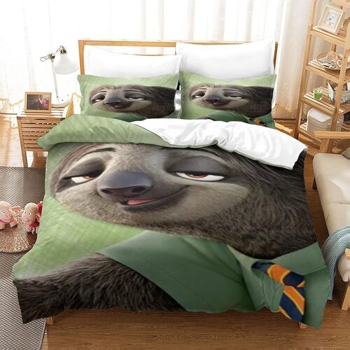 Funny Animals Chambre D¿¿Coration Ensemble De Literie Motif Imprim¿¿ D Ultra Doux Housse De Couette Fermeture ¿¿Clair Dissimul¿¿E Housse De Couette Taie D
