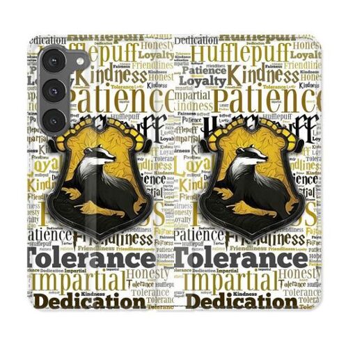 Housse Cuir Portefeuille Pour Samsung Galaxy A36 5g Harry Potter Poursouffle