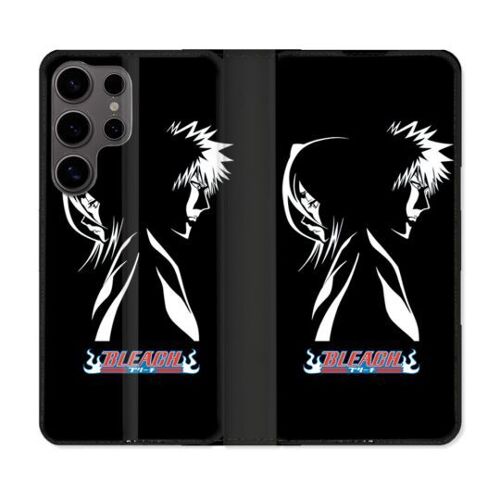 Housse Cuir Portefeuille Pour Samsung Galaxy S25 Plus Manga Bleach Duo