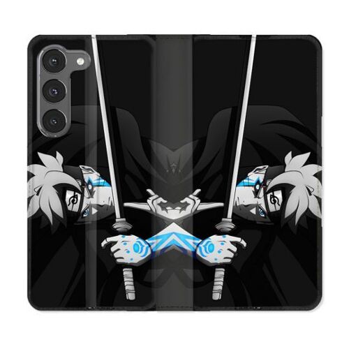Housse Cuir Portefeuille Pour Samsung Galaxy A36 5g Manga Boruto Epée