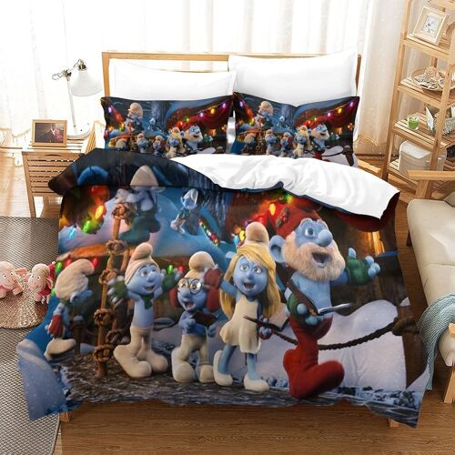 Chambre D¿¿Coration Ensemble De Literie Motif Imprim¿¿ D Ultra Doux Housse De Couette Fermeture ¿¿Clair Dissimul¿¿E Housse De Couette Taie D'oreiller Pi¿¿