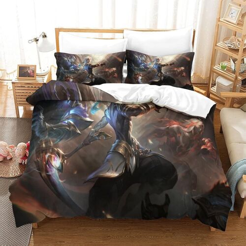 Gamers Housse De Couette ¿¿ Th¿¿Me Imprim¿¿E En D Ensemble De Literie En Microfibre Douce Ensemble De Pi¿¿Ces Avec Housse De Couette Taie D'oreiller ¿¿ Fe