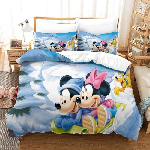 Th¿¿Me D'impression D Housse De Couette En Microfibre Douce Ensemble De Literie Pi¿¿Ces Avec Fermeture ¿¿Clair Cach¿¿E Taie D'oreiller Housse De Couette